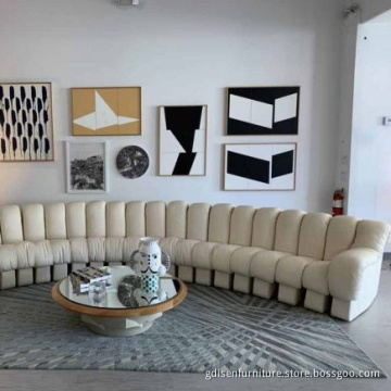 vintage de sede snake sofa
